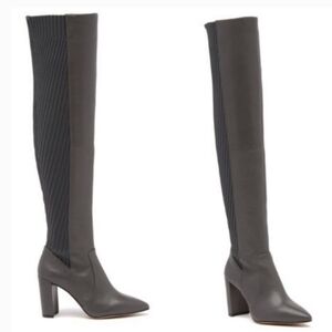 Vince Camuto Charcoal Over the Knee Boots